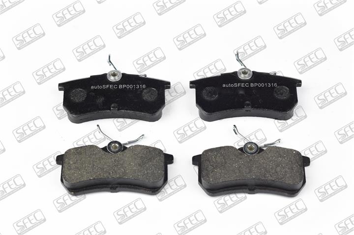 Sfec BP001316 Brake Pad Set, disc brake BP001316: Buy near me in Poland at 2407.PL - Good price!