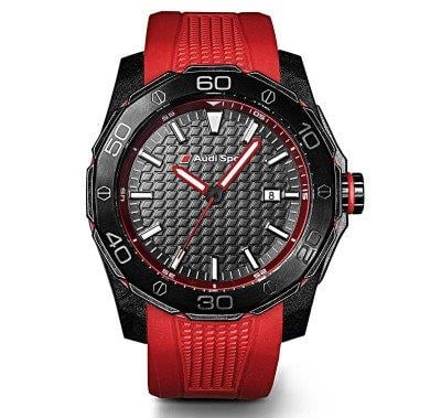 VAG 310 160 080 1 Наручний годинник Audi Sport Watch, red 3101600801: Приваблива ціна - Купити у Польщі на 2407.PL!