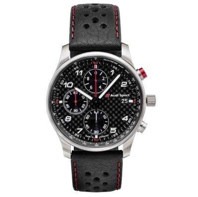 VAG 310 170 020 0 Наручные часы-хронограф Audi Sport Chronograph Carbon, Black 3101700200: Купить в Польше - Отличная цена на 2407.PL!