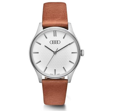 VAG 310 180 030 0 Женские наручные часы Audi Watch, Womens, Silver/Brown 3101800300: Отличная цена - Купить в Польше на 2407.PL!