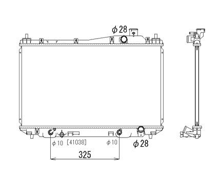 Koyorad PL081168 Radiator, engine cooling PL081168: Buy near me in Poland at 2407.PL - Good price!