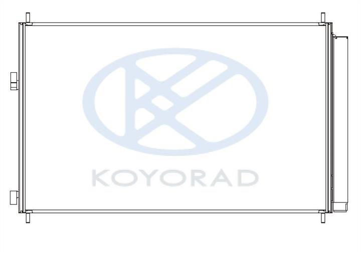 Koyorad CD010372 Радіатор кондиціонера (Конденсатор) CD010372: Приваблива ціна - Купити у Польщі на 2407.PL!
