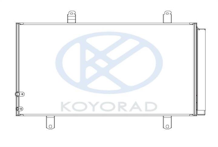 Koyorad CD010392 Радиатор кондиционера (Конденсатор) CD010392: Отличная цена - Купить в Польше на 2407.PL!