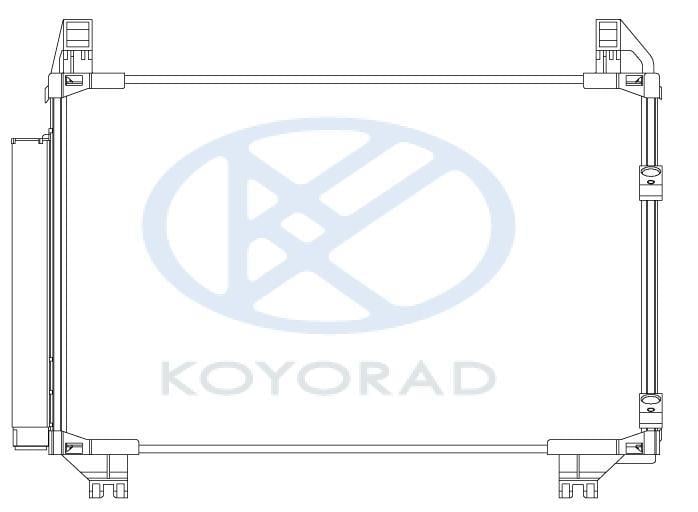 Koyorad CD010394 Радиатор кондиционера (Конденсатор) CD010394: Отличная цена - Купить в Польше на 2407.PL!