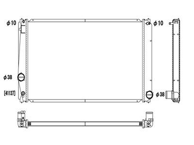 Koyorad PL011959 Radiator, engine cooling PL011959: Buy near me in Poland at 2407.PL - Good price!