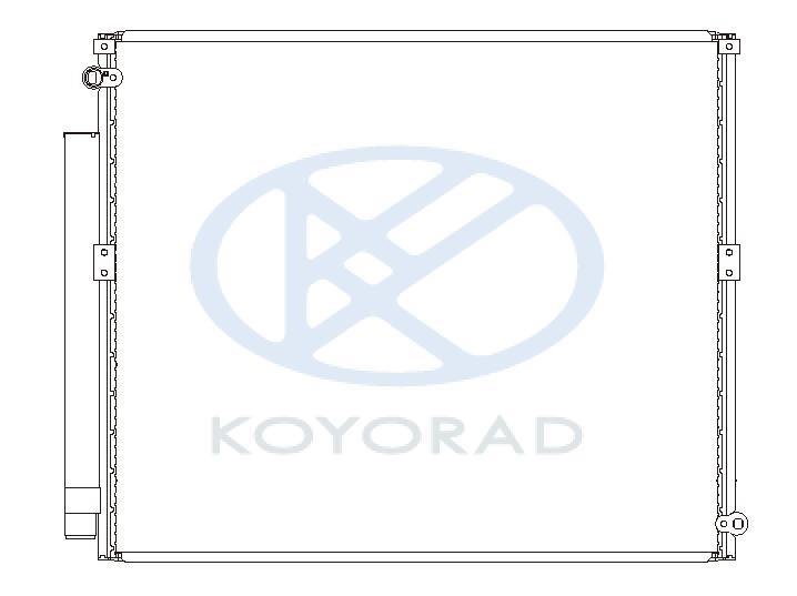 Koyorad CD010350Q Радиатор кондиционера (Конденсатор) CD010350Q: Отличная цена - Купить в Польше на 2407.PL!