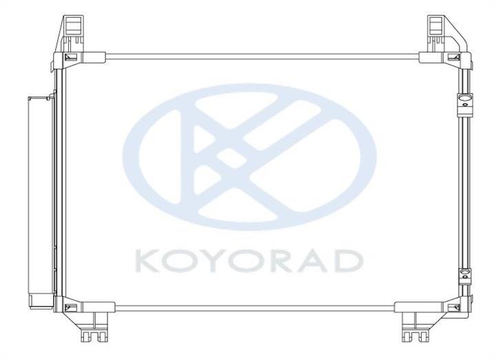 Koyorad CD010369 Радиатор кондиционера (Конденсатор) CD010369: Отличная цена - Купить в Польше на 2407.PL!