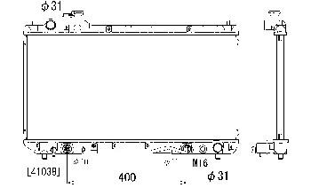 Koyorad PL010674 Radiator, engine cooling PL010674: Buy near me in Poland at 2407.PL - Good price!