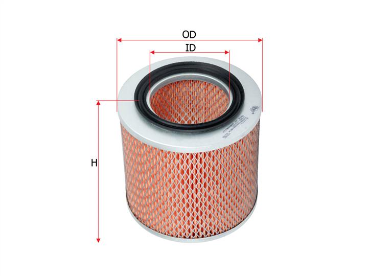 Sakura A-1117 Air filter A1117: Buy near me in Poland at 2407.PL - Good price!