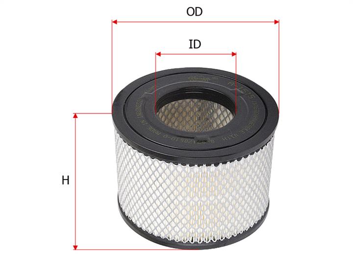 Sakura A-1515 Air filter A1515: Buy near me in Poland at 2407.PL - Good price!