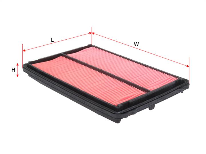 Sakura A-1638 Air filter A1638: Buy near me in Poland at 2407.PL - Good price!