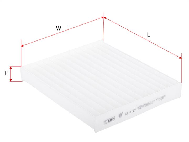 Sakura CA-1112 Filter, interior air CA1112: Buy near me in Poland at 2407.PL - Good price!