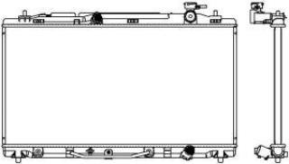 Sakura 3421-1008 Radiator, engine cooling 34211008: Buy near me in Poland at 2407.PL - Good price!