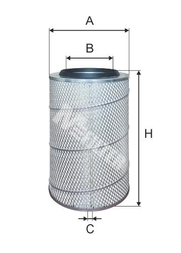 M-Filter A 329 Air filter A329: Buy near me at 2407.PL in Poland at an Affordable price!