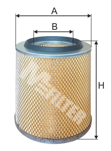 M-Filter A 514 Air filter A514: Buy near me at 2407.PL in Poland at an Affordable price!