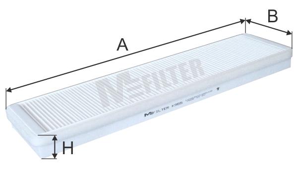 M-Filter K 955 Filtr kabinowy K955: Dobra cena w Polsce na 2407.PL - Kup Teraz!