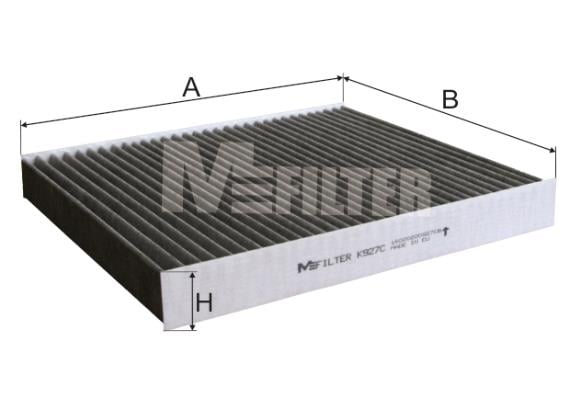 M-Filter K 927C Activated Carbon Cabin Filter K927C: Buy near me in Poland at 2407.PL - Good price!