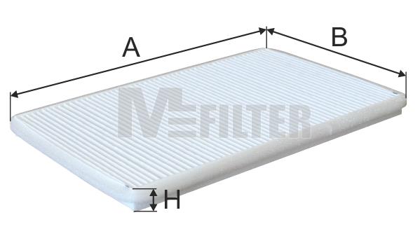 M-Filter K 917 Filtr kabinowy K917: Dobra cena w Polsce na 2407.PL - Kup Teraz!