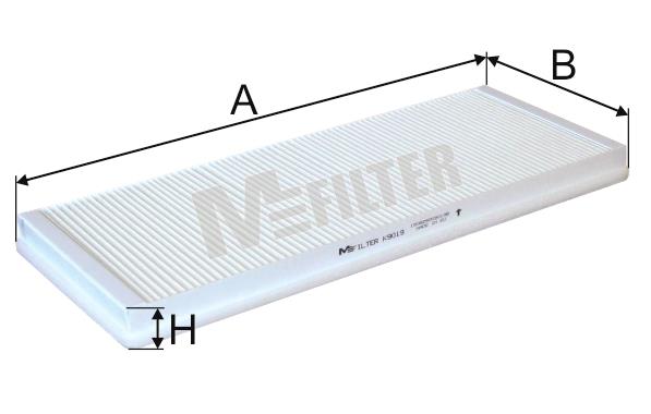 M-Filter K 9019 Filter, Innenraumluft K9019: Kaufen Sie zu einem guten Preis in Polen bei 2407.PL!