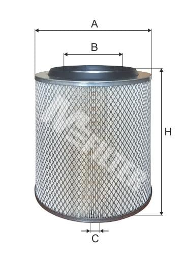 M-Filter A 857 Air filter A857: Buy near me at 2407.PL in Poland at an Affordable price!