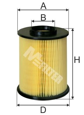 M-Filter A 845 Air filter A845: Buy near me in Poland at 2407.PL - Good price!