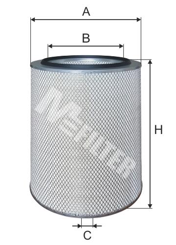 M-Filter A 811 Air filter A811: Buy near me in Poland at 2407.PL - Good price!