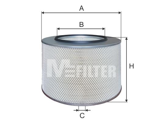 M-Filter A 808 Air filter A808: Buy near me in Poland at 2407.PL - Good price!