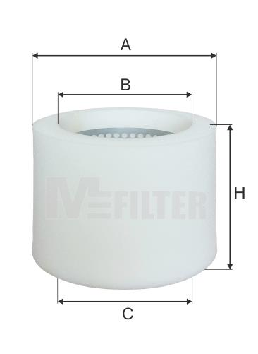 M-Filter A 8035 Air filter A8035: Buy near me in Poland at 2407.PL - Good price!