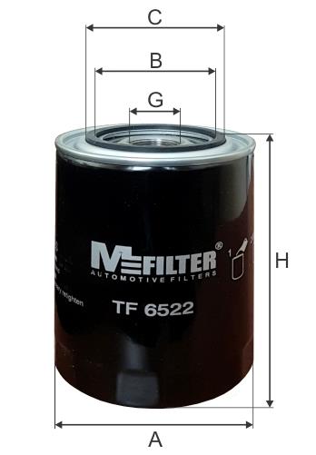M-Filter TF 6522 Oil Filter TF6522: Buy near me in Poland at 2407.PL - Good price!
