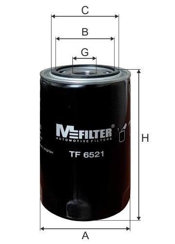 M-Filter TF 6521 Oil Filter TF6521: Buy near me in Poland at 2407.PL - Good price!