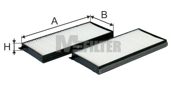 M-Filter K 9062-2 Filtr kabinowy K90622: Dobra cena w Polsce na 2407.PL - Kup Teraz!