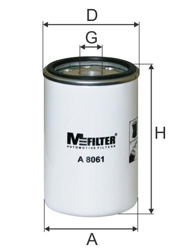 M-Filter A 8061 Воздушный фильтр A8061: Отличная цена - Купить в Польше на 2407.PL!