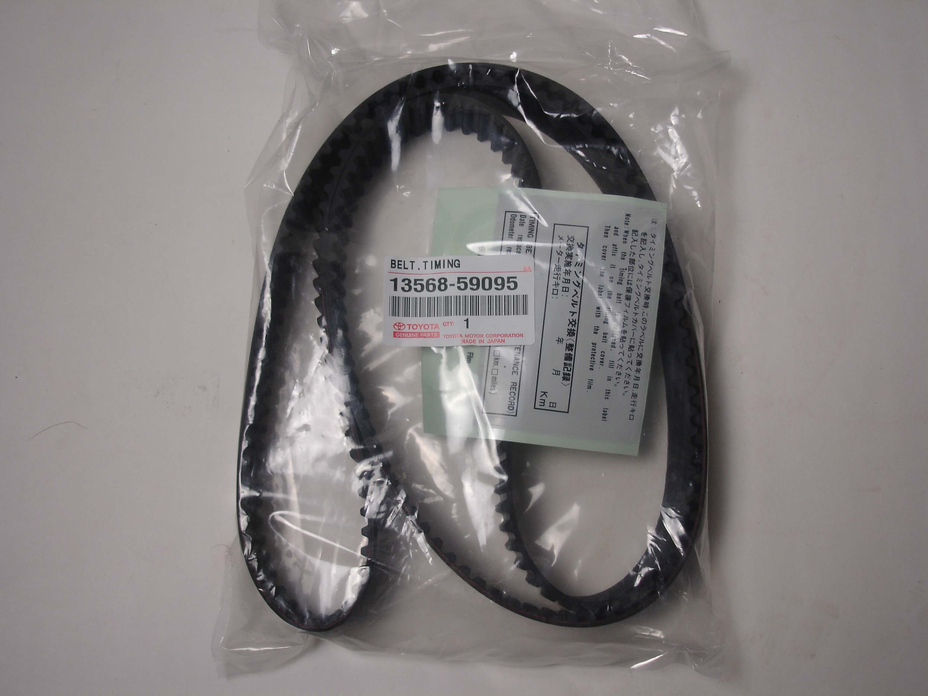 Toyota 13568-59095 Timing belt 1356859095: Buy near me in Poland at 2407.PL - Good price!