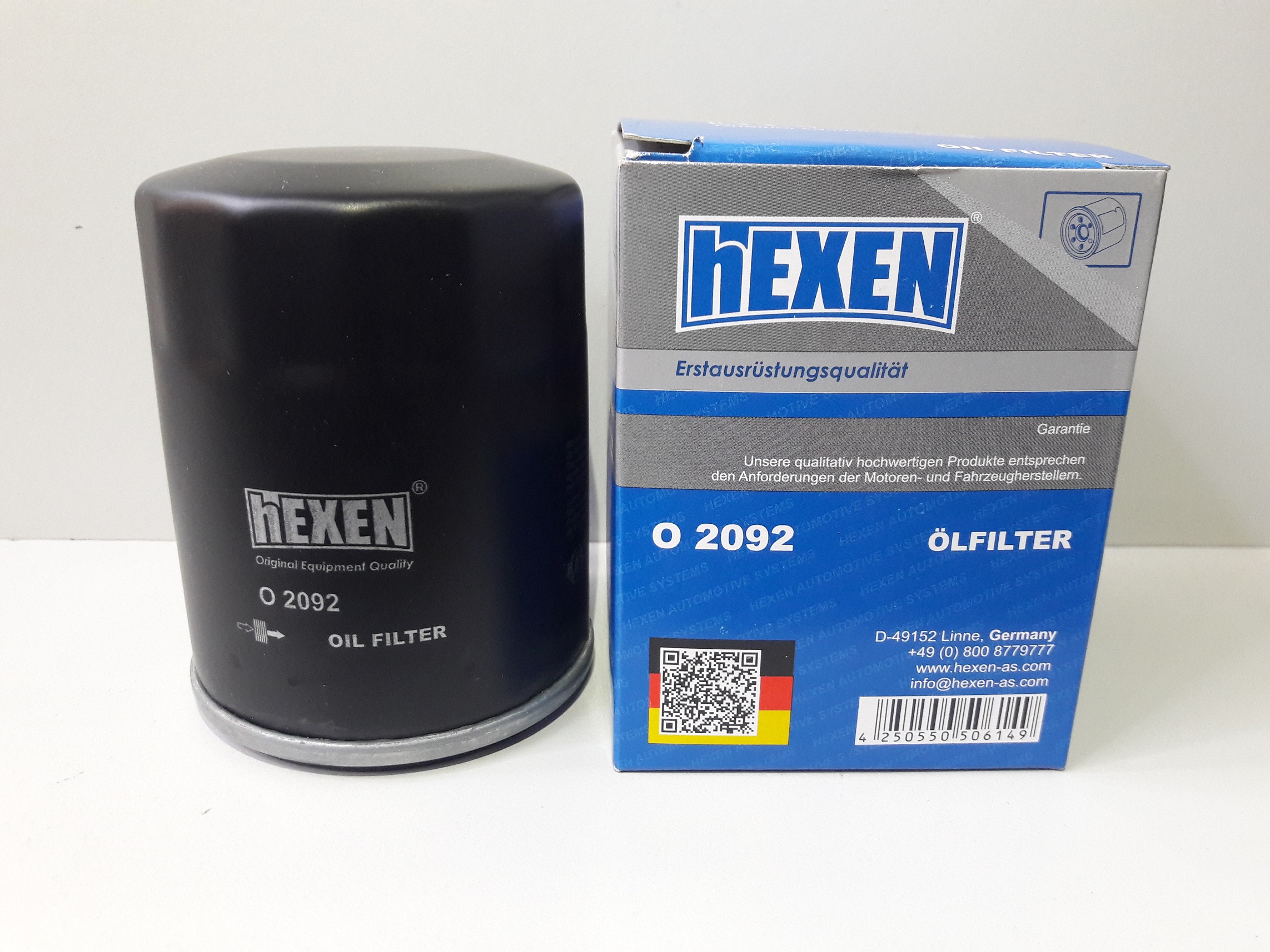 Hexen O 2092 Oil Filter O2092: Buy near me in Poland at 2407.PL - Good price!