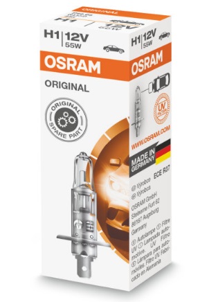 Osram Лампа галогенная Osram Original 12В H1 55Вт – цена 8 PLN