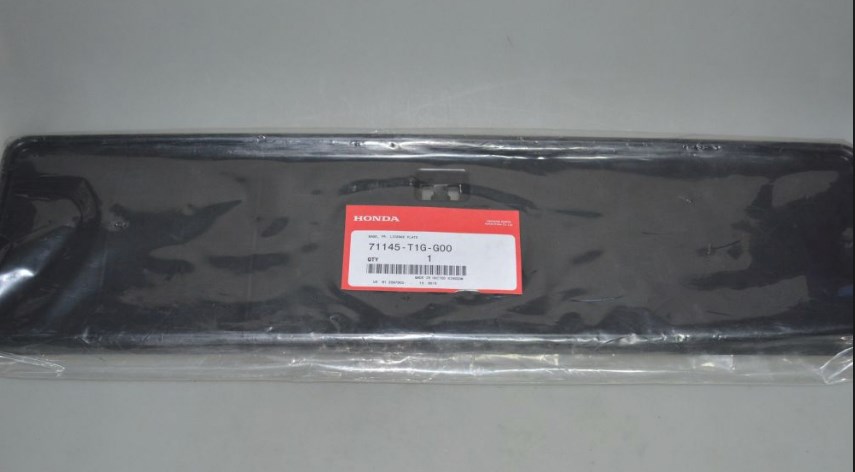 Honda 71145-T1G-G00 License plate frame 71145T1GG00: Buy near me at 2407.PL in Poland at an Affordable price!