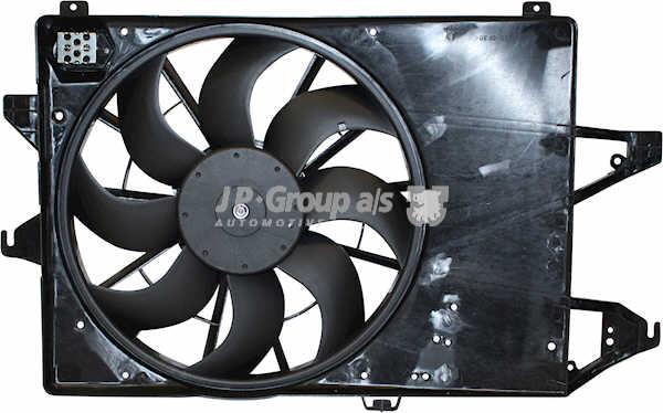 Hub, engine cooling fan wheel Jp Group 1599100200
