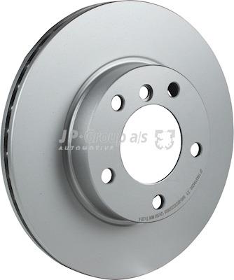 Front brake disc ventilated Jp Group 1463104200