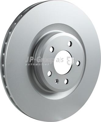 Тормозной диск передний вентилируемый Jp Group 1163113600