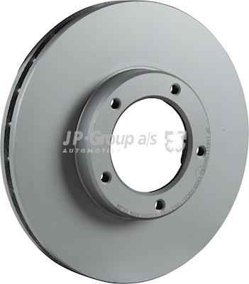 Front brake disc ventilated Jp Group 1163112800