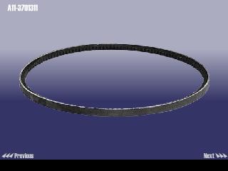 Chery A11-3701311 V-belt A113701311: Buy near me in Poland at 2407.PL - Good price!