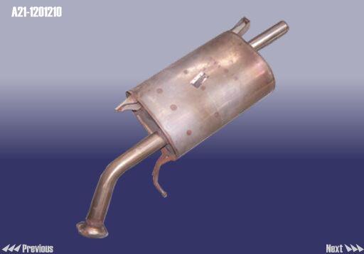Chery A21-1201210 Muffler assy A211201210: Buy near me in Poland at 2407.PL - Good price!