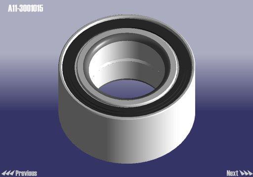 Chery A11-3001015 Front wheel bearing A113001015: Buy near me in Poland at 2407.PL - Good price!