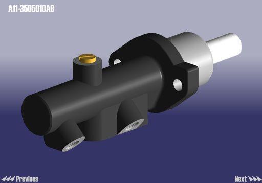 Chery A11-3505010AB Brake Master Cylinder A113505010AB: Buy near me in Poland at 2407.PL - Good price!
