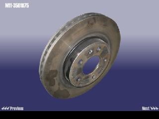 Chery M11-3501075 Brake disc M113501075: Buy near me at 2407.PL in Poland at an Affordable price!