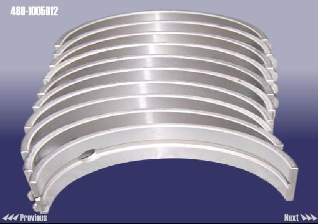 Chery 480-1005012 Main bearing, set, std 4801005012: Buy near me in Poland at 2407.PL - Good price!