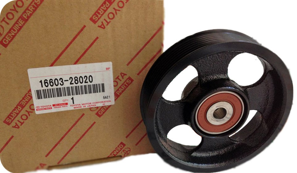 Toyota 16603-28020 DRIVE BELT IDLER 1660328020: Buy near me in Poland at 2407.PL - Good price!