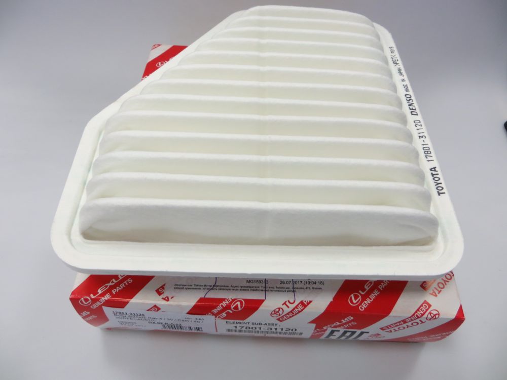 Toyota 17801-31120 Air filter 1780131120: Buy near me in Poland at 2407.PL - Good price!