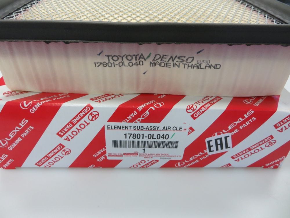 Toyota 17801-0L040 Air filter 178010L040: Buy near me in Poland at 2407.PL - Good price!