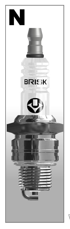 Brisk N 14 Spark plug N14: Buy near me in Poland at 2407.PL - Good price!